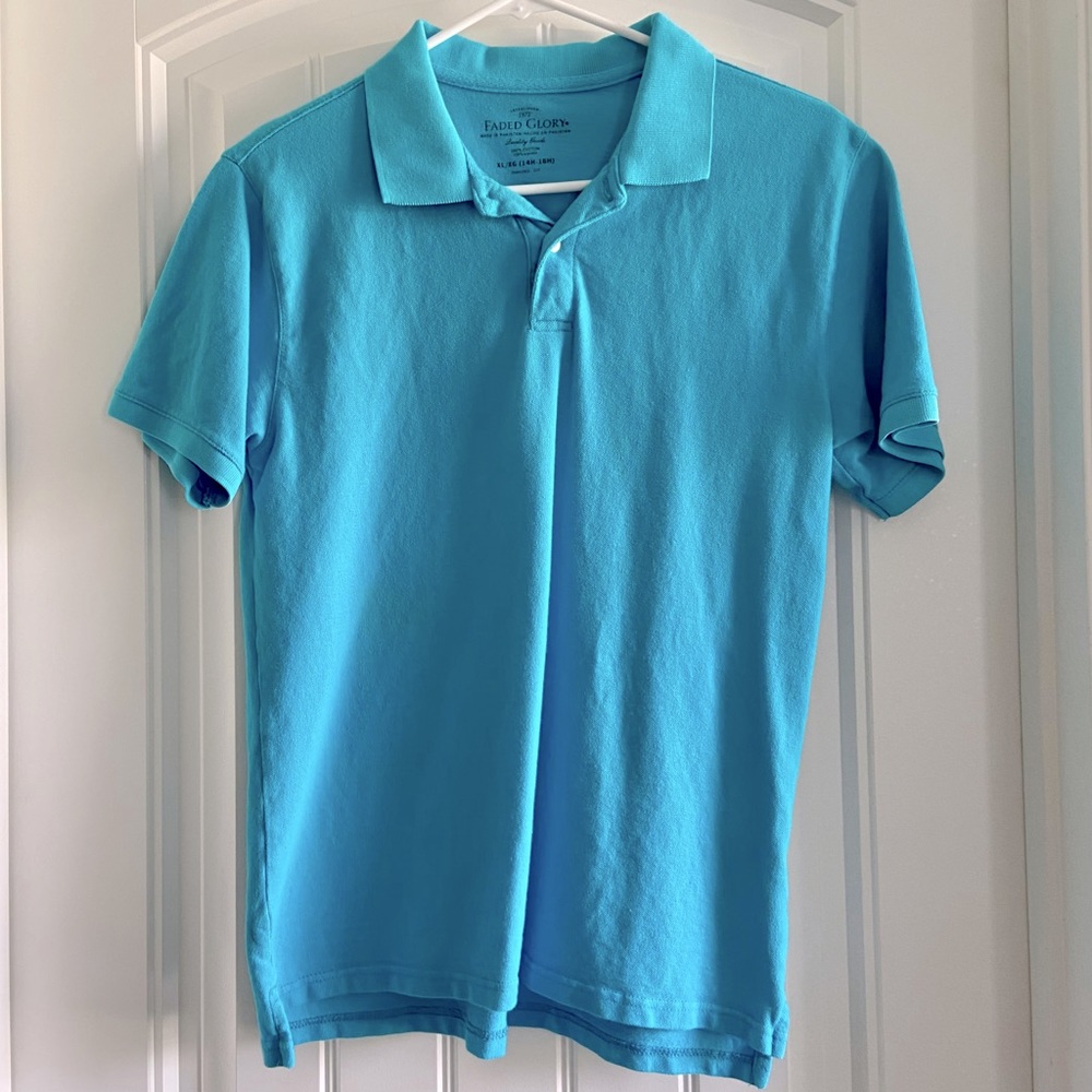 🌟2 for $12 🌟 Faded Glory Boy’s Polo sz. XL 14-16 husky